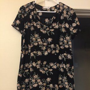 Lush Daisy A-Line Mini Dress